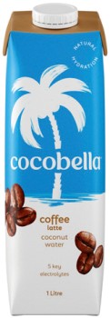 Cocobella-Coffee-Latte-Coconut-Water-1-Litre on sale
