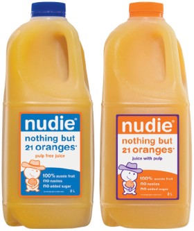 Nudie+Orange+Juice+With+Pulp+or+Pulp+Free+2+Litre