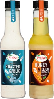 Praise+Dressing+250mL+Selected+Varieties
