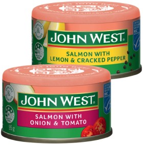 John+West+Salmon+95g+Selected+Varieties