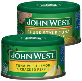 John+West+Tuna+95g+Selected+Varieties