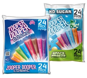 Zooper+Dooper+Ice+Tubes+24+Pack+Selected+Varieties