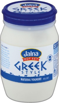 Jalna+Pot+Set+Greek+Style+Natural+Yoghurt+480g
