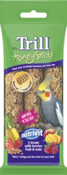 Trill+Honey+Sticks+Bird+Treats+3+Pack+Selected+Varieties