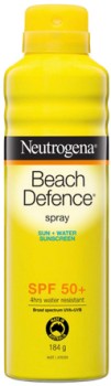 Neutrogena+Beach+Defence+SPF50%2B+Sunscreen+Spray+184g%2A