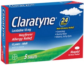 Claratyne+Hayfever+Allergy+Relief+Tablets+5+Pack%2A