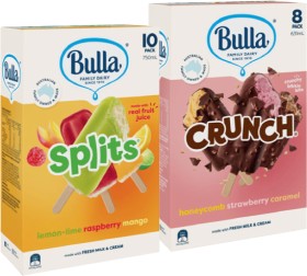Bulla+Ice+Cream+or+Frozen+Yoghurt+Sticks+8%E2%80%9114+Pack+or+Chupa+Chups+Minis+10+Pack+Selected+Varieties