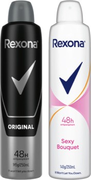 Rexona+48h+Antiperspirant+Spray+250mL+Selected+Varieties