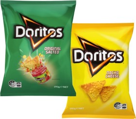 Doritos-Corn-Chips-150170g-or-Smiths-Thinly-Cut-Chips-175g-Selected-Varieties on sale