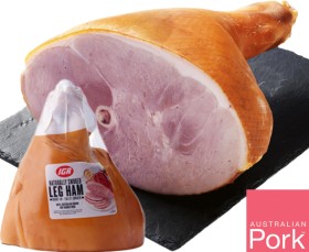 IGA+Half+Leg+Ham+Bone+In