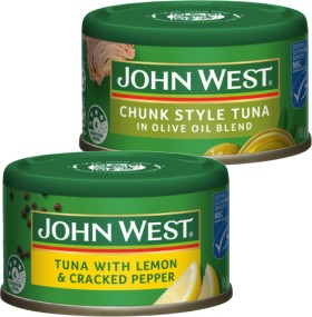 John+West+Tuna+95g+Selected+Varieties