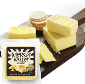 Mersey+Valley+Cheddar+Cheese+235g+Selected+Varieties