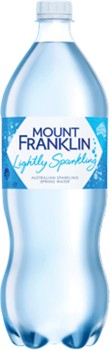 Mount-Franklin-Lightly-Sparkling-Water-125-Litre-Selected-Varieties on sale