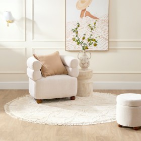 Daisy-Round-Floor-Rug-by-MUSE on sale