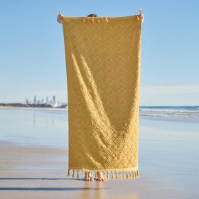 Sundays-Solaire-Sun-Beach-Towel-by-Pillow-Talk on sale