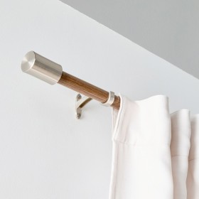 Jordan+Nickel+Walnut+Veneer+Extendable+Rod+Set+by+M.U.S.E.