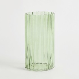 Lola+Large+Moss+Green+Glass+Vase+by+Habitat