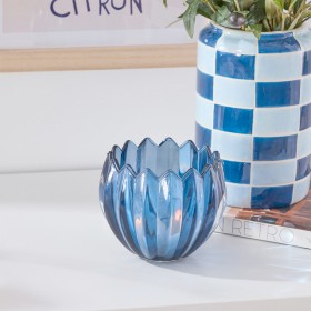 Flora+Glass+Candle+Holder+by+Habitat