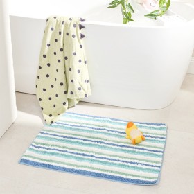 Kids+Striped+Bath+Mat+by+Pillow+Talk