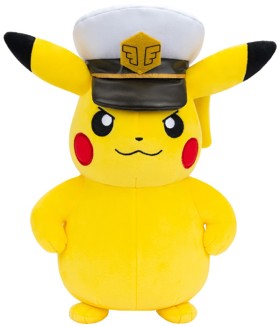 Pokmon-8in-Captain-Pikachu-Plush on sale