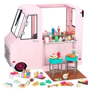 Our-Generation-Ice-Cream-Truck-Pink on sale