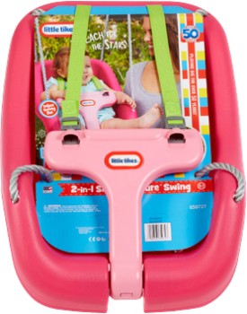 Little+Tikes+Snug+N+Secure+Swing+-+Magenta