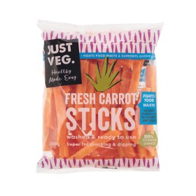 Just-Veg-Carrot-Sticks-300g-Pack on sale