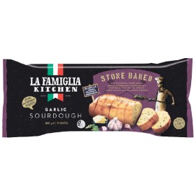 La-Famiglia-Sourdough-Garlic-480g-From-the-Fridge on sale