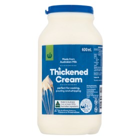Woolworths+Thickened+Cream+600ml+%26ndash%3B+From+the+Fridge