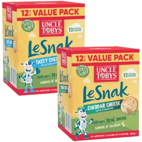 Uncle+Tobys+Le+Snak+264g+Pk+12