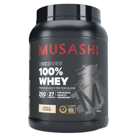 Musashi+100%25+Whey+Protein+Powder+900g%5E