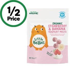 Little-Bellies-Organic-Yoghurt-Melts-20g on sale