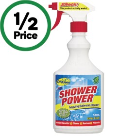 OzKleen-Shower-Power-Bathroom-Cleaning-Trigger-500ml on sale