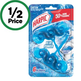 Harpic-Power-Toilet-Rim-Block-Pk-2 on sale