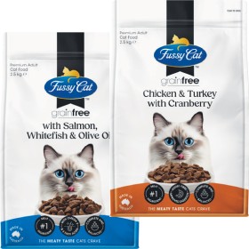 Fussy+Cat+Grain+Free+Dry+Cat+Food+2.5+kg