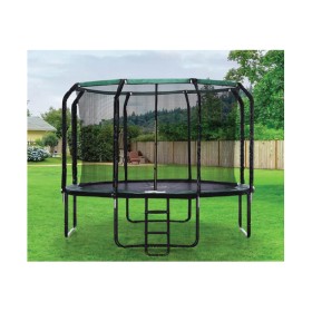 Centra+Trampoline+with+Ladder+Enclosure+Optional+Basketball+Hoop