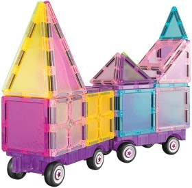 Wondermags+Magnetic+Tiles+Vehicle+68pcs