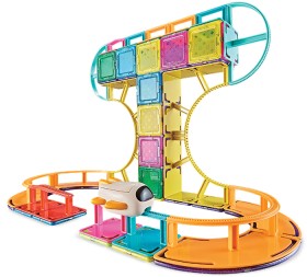 Wondermags+Magnetic+Tiles+Sky+Rail+Tiles+62pcs