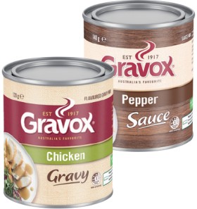 Gravox+Gravy+or+Sauce+Mix+120%E2%80%91140g+Selected+Varieties