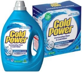 Cold-Power-Laundry-Liquid-2-Litre-or-Powder-2kg-Selected-Varieties on sale