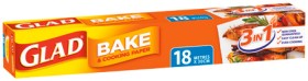 Glad-Bake-Cooking-Paper-18mx30cm on sale