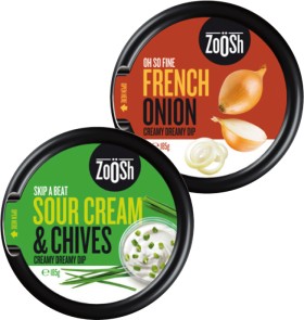 ZoOSh-Dip-185g-Selected-Varieties on sale