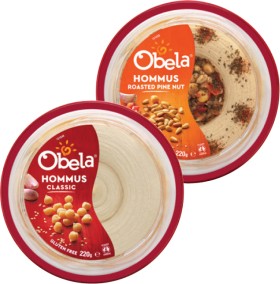 Obela-Dip-220g-Selected-Varieties on sale