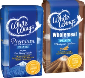 White-Wings-Premium-or-Wholemeal-Flour-1kg-Selected-Varieties on sale