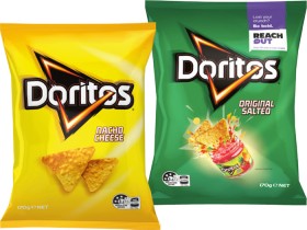 Doritos-Corn-Chips-150170g-Selected-Varieties on sale