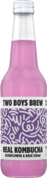 Two-Boys-Brew-Kombucha-330mL-Selected-Varieties on sale