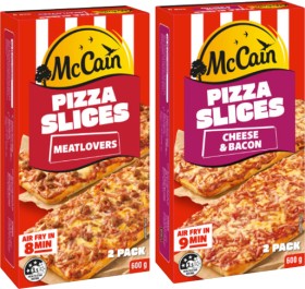 McCain+Pizza+Slices+600g+Selected+Varieties