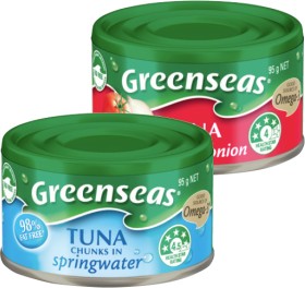 Greenseas+Tuna+95g+Selected+Varieties