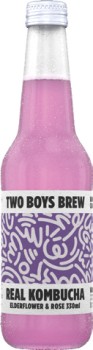 Two+Boys+Brew+Kombucha+330mL+Selected+Varieties