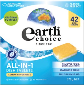 Earth+Choice+All+in+1+Dish+Tablets+42+Pack